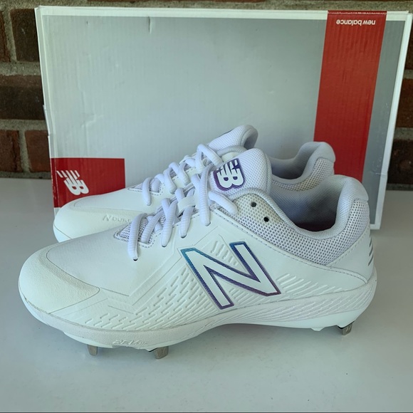 New Balance Women's FUSEV1 Metal Fast Pitch Softball Baseball, White, Size 5.0 - Picture 4 of 9